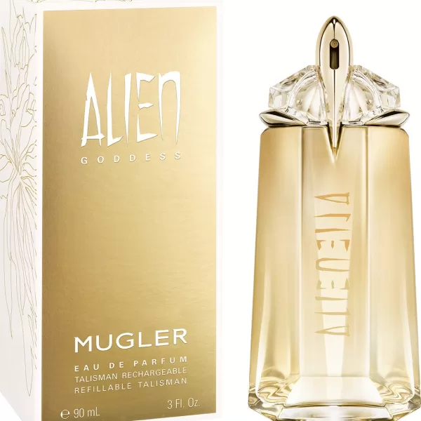 Thierry Mugler Alien Goddess Eau de Parfum 90 ml voor Vrouwen - Bloemig, Oriëntaals, Houtachtig, Navulbaar, Luxe Geurervaring