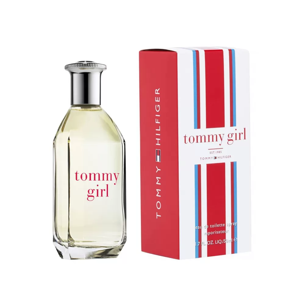 Tommy Hilfiger Tommy Girl Eau de Toilette 50 ml - Bloemige & Fruitige Damesparfum - Verfrissend, Energiek, Geschikt voor Elke Gelegenheid