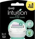 Wilkinson Intuition Sensitive Care 12 Stuks Scheermesjes - Multitasking Scheersysteem met Schuim voor Gemakkelijk en Nauwkeurig Scheren