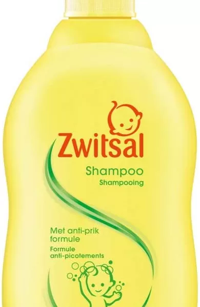 Zwitsal Baby Shampoo 400 ml - 100% Zeepvrij, Mild & Veilig voor Ogen, Met Canola-Olie voor Gezond en Doorkambaar Haar