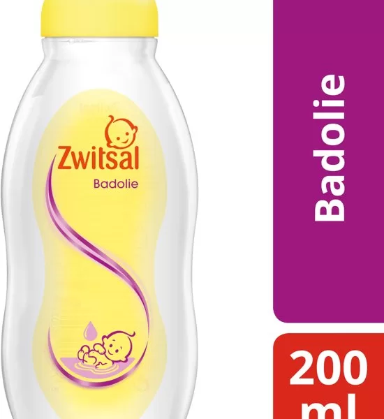 Zwitsal Badolie 200 ml – Verzorgende Olie voor Babyhuid – Beschermt en Houdt Huid Zacht en Hydrateert – Ideaal voor Babybadje