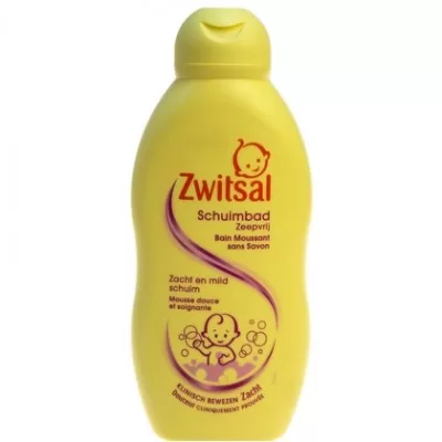 Zwitsal Schuimbad für Babys – Zeepvrij, 400ML, zacht voor de huid, ideaal voor een feestelijk badmoment!