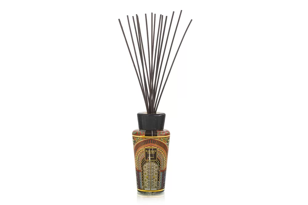 Baobab Marrakech Diffuser 500 ml | Limited Edition | Raumduft mit Orangenblüte, Leder & Patschuli | Geschenk inklusive Tasche