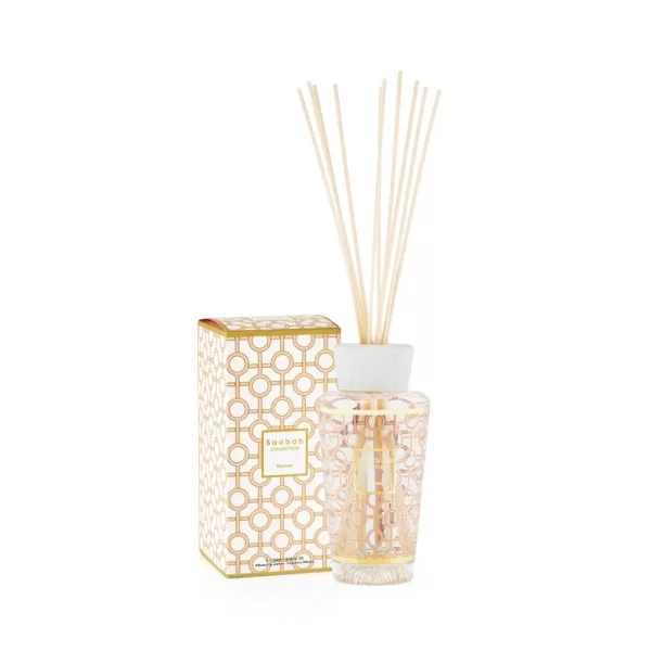 Baobab Women My First Baobab Diffuser 250 ml – Ultrafemininer Duft von Rose & Moschus, Gold & Pulverrosa Design, Ideal für Zuhause