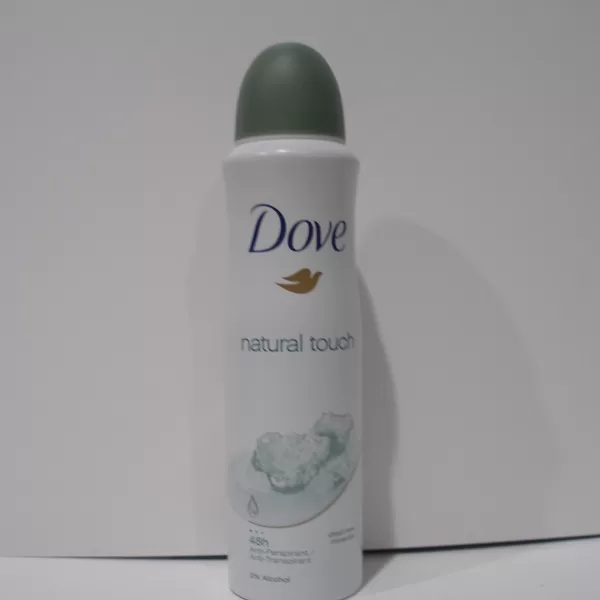 Dove Natural Touch Deodorant Spray 48h mit Toten Meeren, 150 ml (6er Pack) - Hautpflege & langanhaltender Schutz, 1/4 Feuchtigkeitscreme