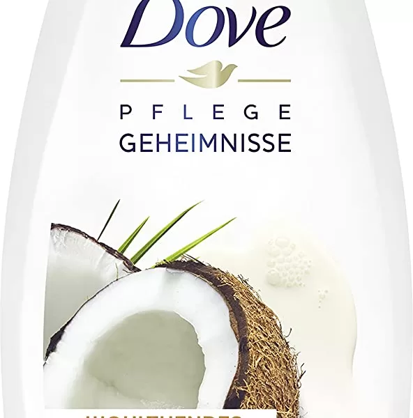 Dove Ritual Verzorgende Douchegel met Kokos & Amandel - 450 ml, Zachte Huid, Inspiratie uit Indiase Schoonheidsrituelen