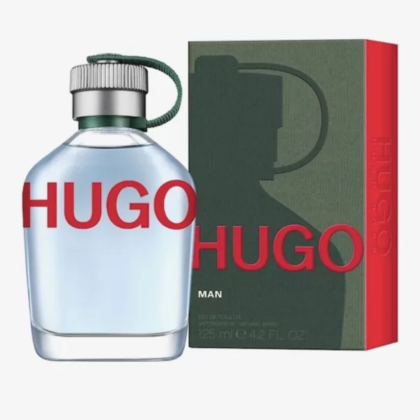 Hugo Boss Hugo Man Eau de Toilette Spray 125ml - Herrenparfüm, Frischer Duft, Elegante Verpackung, Ideal für Alltag und besondere Anlässe