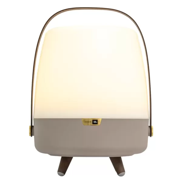 Kooduu Lite-up Play Mini 2.0 JBL - Designer Lautsprecherlampe mit Bluetooth, Sound & warmweißem Licht - Farbe: Earth