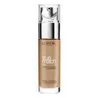 L’Oréal Paris True Match W8 Caramel Foundation - Flüssiges Make-up für einen natürlichen Teint, langanhaltend & perfekt abgestimmt auf Ihren Hautton.