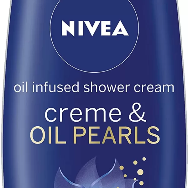 NIVEA Douchecrème met Arganolie & Ylang Ylang - Luxe Crème & Olieparels, 6x250ml - Hydrateert en Verzorgt - pH-Huidgebalanceerd