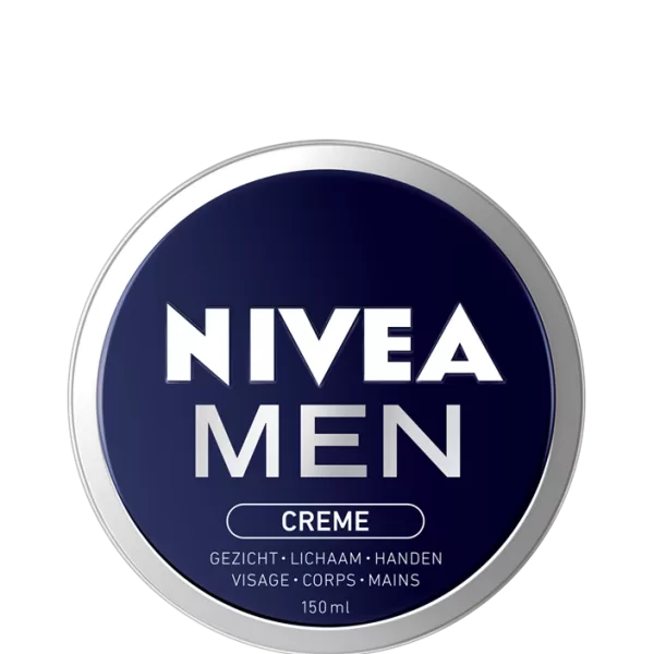 NIVEA MEN CREME 150ml – Hydratisierende Creme für Männer, schützt die Haut vor Austrocknung, schnelle Pflege und Schutz.