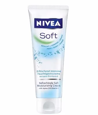 NIVEA SOFT Universele Verzorging 75ml - Hydraterende Crème voor Lichaam, Gezicht en Handen met Lichte Textuur - Dagelijkse Verzorging