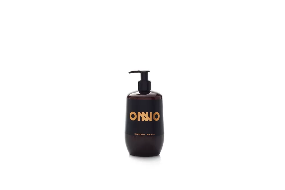 Onno Black Lily Hand- und Körperlotion 500 ml – Vegan, pH-neutral, Oud-Holz, Patchouli, Leder, ohne Parabene & Sulfate, 95% biologisch abbaubar