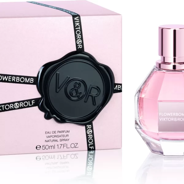 Viktor & Rolf Flowerbomb Eau de Parfum 50 ml – Damenparfüm, blumiger Duft, luxuriöse Fragrance, ideal für besondere Anlässe und Alltag