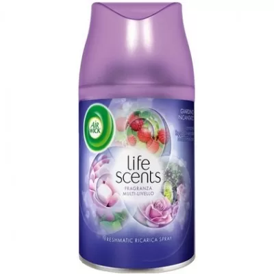 Airwick Freshmatic Max Nachfüllung – Mystical Garden, Automatischer Raumduft, 250ml, Frisch und Blumig für Ihr Zuhause