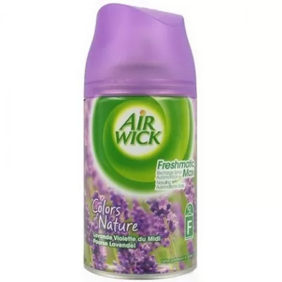 Airwick Freshmatic Max Nachfüllung - Duft von Lila Lavendel, Automatischer Raumspray, 250ml, Frischer Raumduft für Zuhause