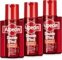 Alpecin Double Effect Shampoo 3x200ml | Anti-roos, Haaruitval Preventie, Natuurlijke Haargroei, Cafeïne, Zink, Voor Gezonde Haarwortels