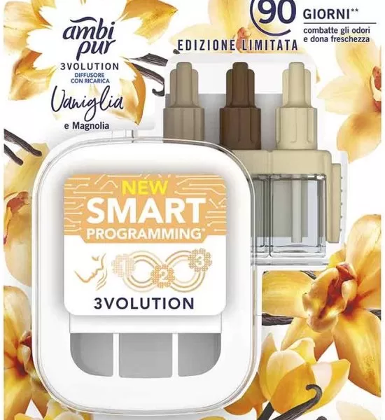 Ambi Pur 3volution Nachfüllpack Cookie Vainilla 20ml – Raumduft für langanhaltende Frische und angenehme Atmosphäre