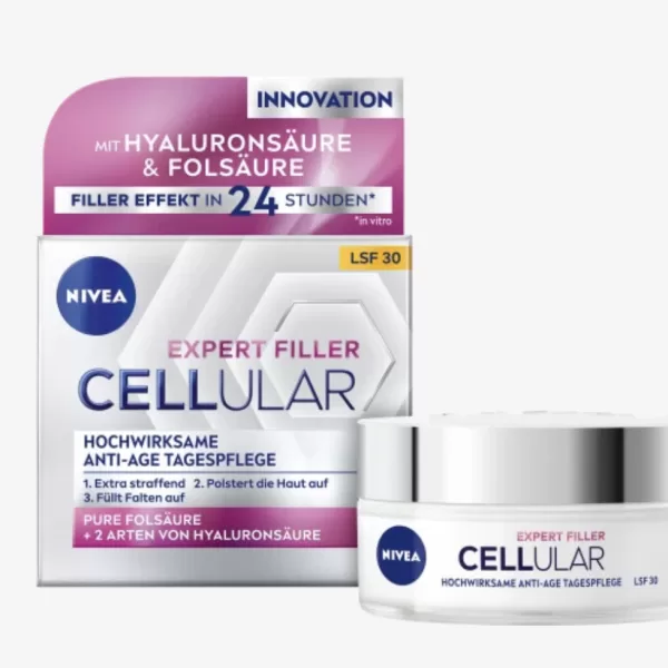 Anti-Age Gezichtscreme Cellular Expert Filler SPF 30 - 50 ml für straffe, jugendliche Haut und Sonnenschutz