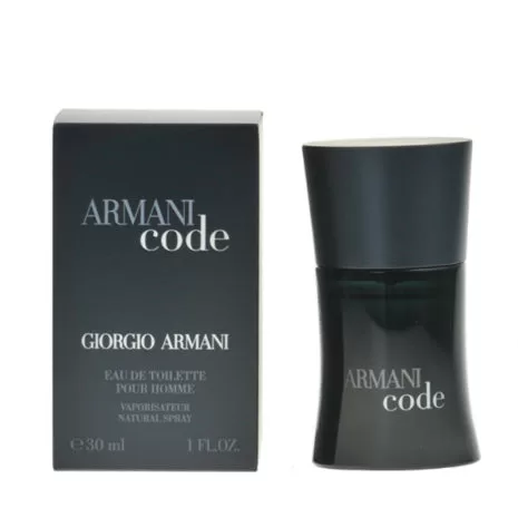 Armani Code For Men Eau de Toilette Spray 30 ml - Eleganter Herrenduft, langanhaltend, ideal für jeden Anlass, Geschenkidee für Männer.