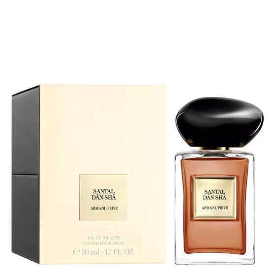 Armani Privé Santal Dan Sha Eau de Toilette 100ML - Houtachtige Geur met Bergamot & Kardemom, Luxe Parfum geïnspireerd door Chinese Paleizen