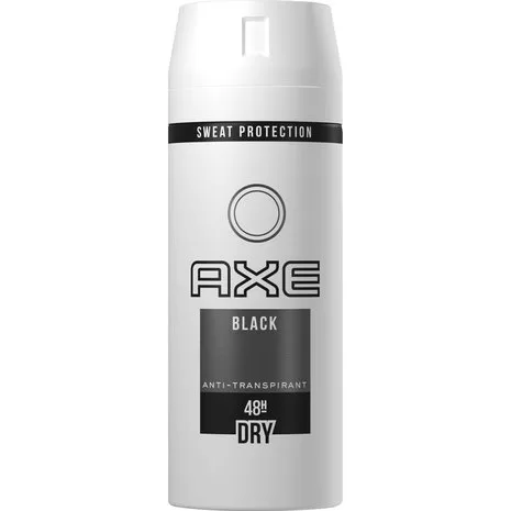 Axe Deospray Black Dry 150 ml - 3er Pack | 48 Std. Antitranspirant, subtile Zitrus-Mint-Duftnote, für Männer, trocken & frisch