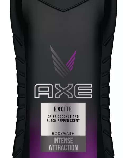 Axe Douchegel Excite 250ML - Verleidelijk Kokosnoot & Zwarte Peper Geur, Verfrissend en Verslavend Doucheproduct voor Mannen