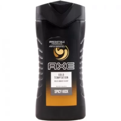 Axe Douchegel Gold Temptation 250ml – Verführerischer Duft für Männer, Frische & Pflege für den Alltag, Duschgel für Körper und Sinne