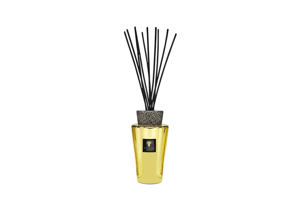 Baobab Aurum Totem Diffuser 2L | Les Exclusives | Jasmin & Moschus | Handbemalt, Keramikaufsatz | Luxus Raumduft | Geschenkidee