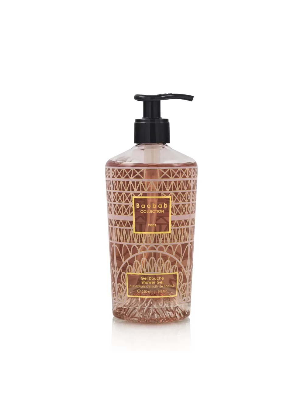 Baobab Paris My First Baobab Shower Gel | Duftendes Duschgel in elegantem Glasflakon | Feuchtigkeitsspendend & blumig-frischer Duft