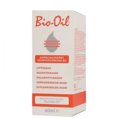 Bio Oil 60ML - Verkleinert Littekens, Huidstriemen & Pigmentvlekken - Ideaal voor Verouderende & Droge Huid - Natuurlijke Formule