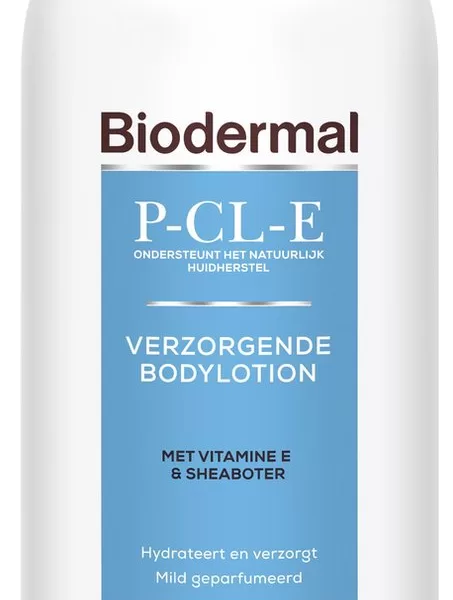 Biodermal P-CL-E Bodylotion 400ml - Hydraterende Bodylotion met Vitamine E & Sheaboter voor Droge & Gevoelige Huid