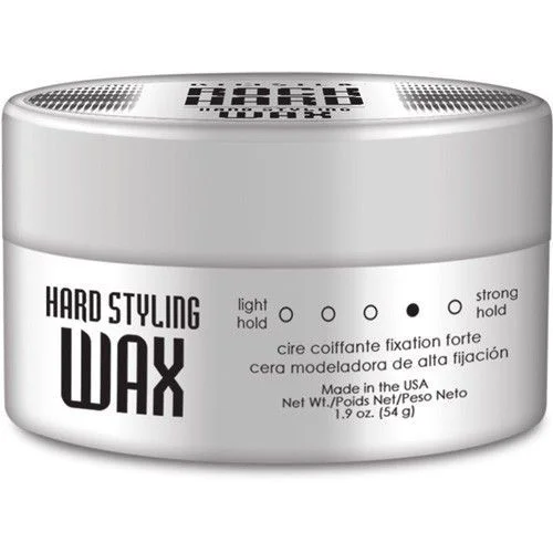 BioSilk Rock Hard Styling Wax - Starker Halt 4, 75g, für extremen Halt und perfekten Style, professionelles Haarwachs für alle Haartypen