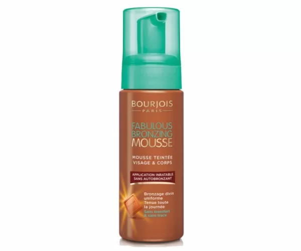 Bourjois Bronzing Mousse - Hydratisierende Formel für einen schönen Teint, leicht abwaschbar, für alle Hauttypen, 200ml