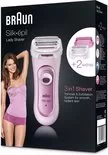 Braun Ladyshave LS 5360 - Damenrasierer mit gleitendem Scherkopf, für glatte Beine & empfindliche Zonen, Silk-épil Technologie, kabellos