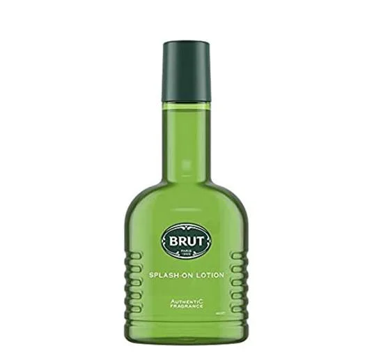 Brut Aftershave Lotion Splash-on Original 4x200ml – Kalmerende, Kruidige Geur voor Avondkleding – Voordeelverpakking