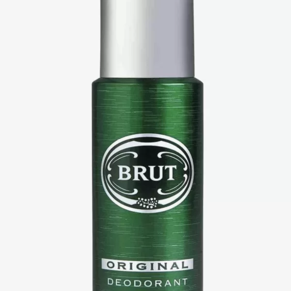 Brut Deospray Original 200ml - Herren-Deodorant mit Amber & Lavendel, 24h Schutz, für normale Haut, kraftvolle & elegante Duftnote