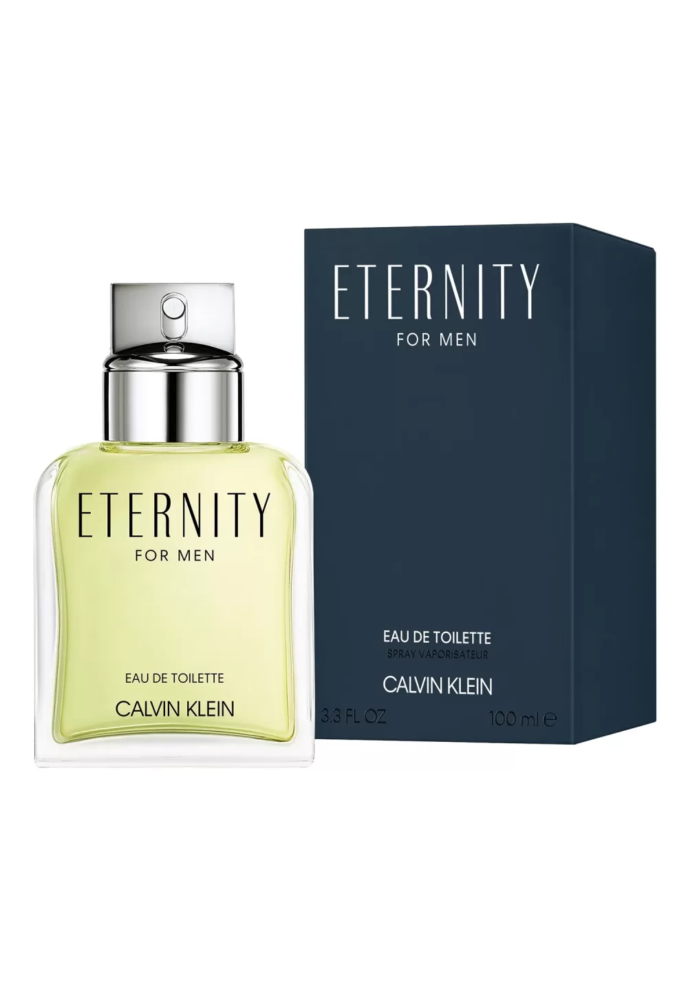 Calvin Klein Eternity for Men Eau de Toilette 100ml – Frisse Citrus & Lavendel Geur, Luxe Parfum voor Mannen, Ideaal voor Elke Gelegenheid