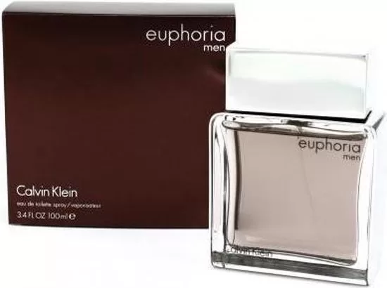 Calvin Klein Euphoria Eau De Toilette Spray 100 ml für Herren - Aromatische Holznoten, Ingwer, Pfeffer, Salbei - Duft von 2006