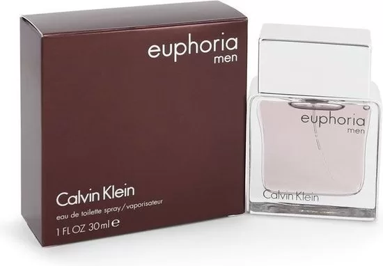 Calvin Klein Euphoria Eau de Toilette Spray 30ml für Männer - Aromatische Holzigkeit mit Ingwer & Basilikum, Duft von 2006