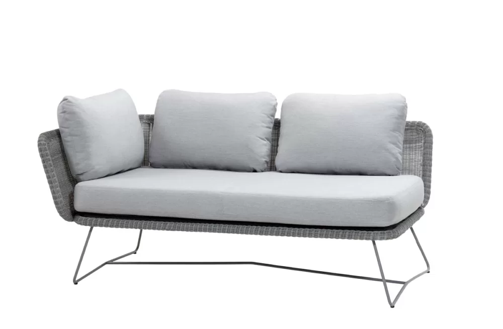 Cane-line Horizon 2-Sitzer Modulsofa Rechts – Skandinavisches Design, wetterfest, UV-beständig, komfortabel für Garten & Terrasse