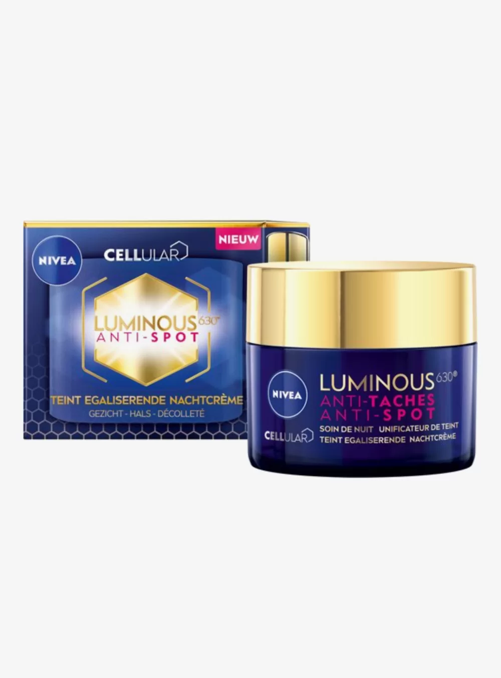 Cellular Luminous 630 Nachtcreme 50ml - Anti-Aging, Feuchtigkeitsspendend, Hautstraffend für einen strahlenden Teint über Nacht