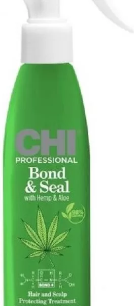 CHI Bond & Seal 237ml - Natuurlijke Haarhersteller met Hennep & Aloë Vera - Bescherming en Hydratatie voor Kleurbehandelingen