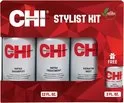 CHI Home Stylist Kit voor Vrouwen - Voor Droog, Beschadigd & Gekleurd Haar - Inclusief Shampoo, Treatment, Silk Infusion & Keratin Mist (4x355ml+59ml)