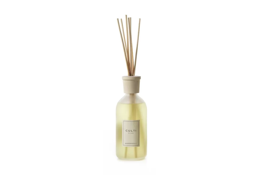 Culti Milano Mareminerale Diffuser 500ml - Aquatische Noten, Fleur de Sel, Weißer Moschus - Mediterranes Raumduft-Erlebnis