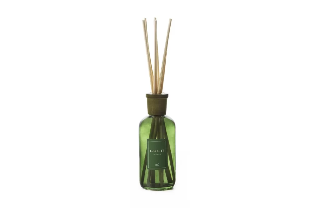 Culti Milano Diffuser Stile Colours Thé 250 ml - Aromatischer Raumduft mit Bergamotte, Sencha-Tee & Guajak Holz für entspannende Atmosphäre