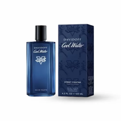 Davidoff Cool Water Man Champion Edition Streetfighter - Herenparfum 125 ml - 100% Origineel, Unieke Geur voor Mannen