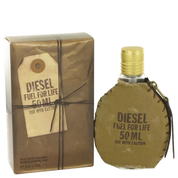 Diesel Fuel For Life Eau de Toilette Spray 50 ml – Herrenparfum, frischer Duft, langlebig, ideal für Alltag und besondere Anlässe