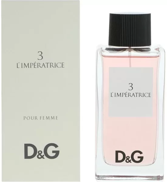 Dolce & Gabbana 3 L'Impératrice 100 ml - Unisex Eau de Toilette - Bloemige Geur met Watermeloen & Kiwi - D&G Anthology