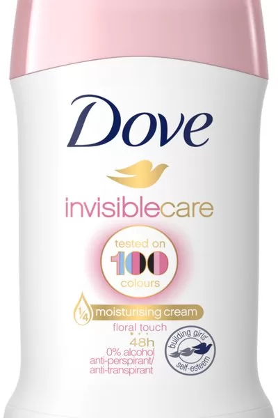 Dove Invisible Care Deodorant Stick - Water Lily & Rose - 48Uur Bescherming - Geen Vlekken - Populaire Bloemengeur voor Vrouwen